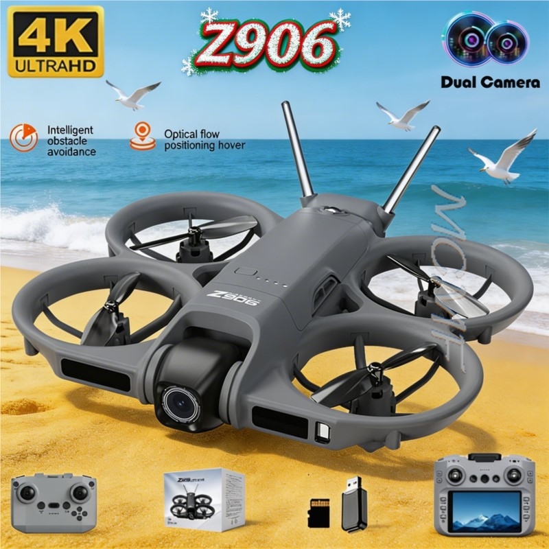 Drone Rc Team City - New Mini Z906 Drone Professional 4K