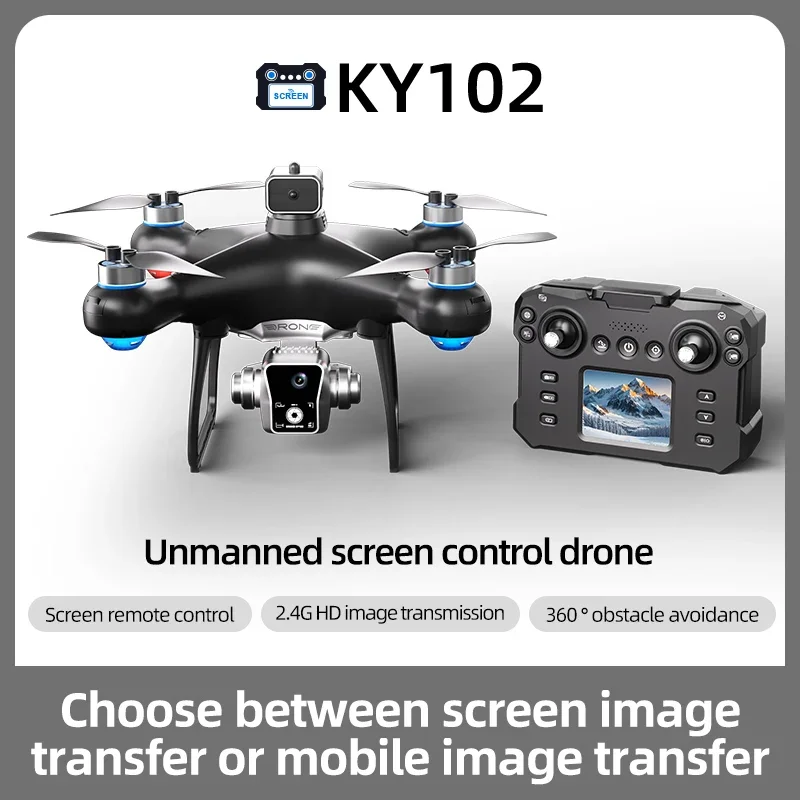 Drones Ky102 4K Dual Camera 4  - Drone Ky102 Rc recensie en prijs