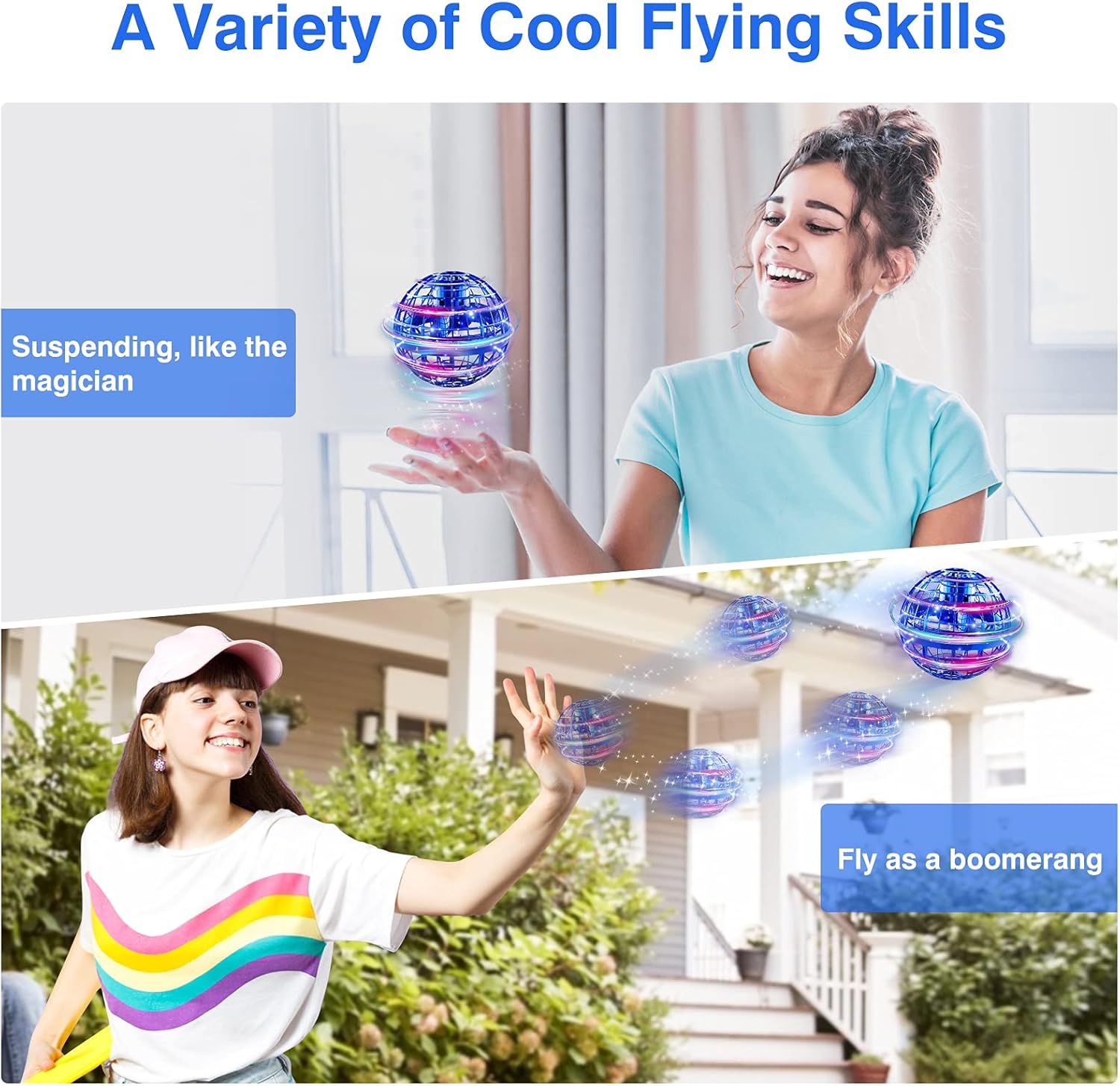 Flying Orb Ball, Light Up Hand - Drone Ball Rc recensie en prijs