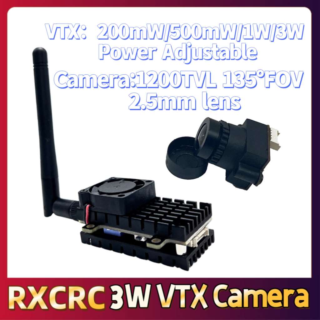 RXCRC 5.8G 3W Video VTX transm - Drone Rc With Camera recensie en prijs
