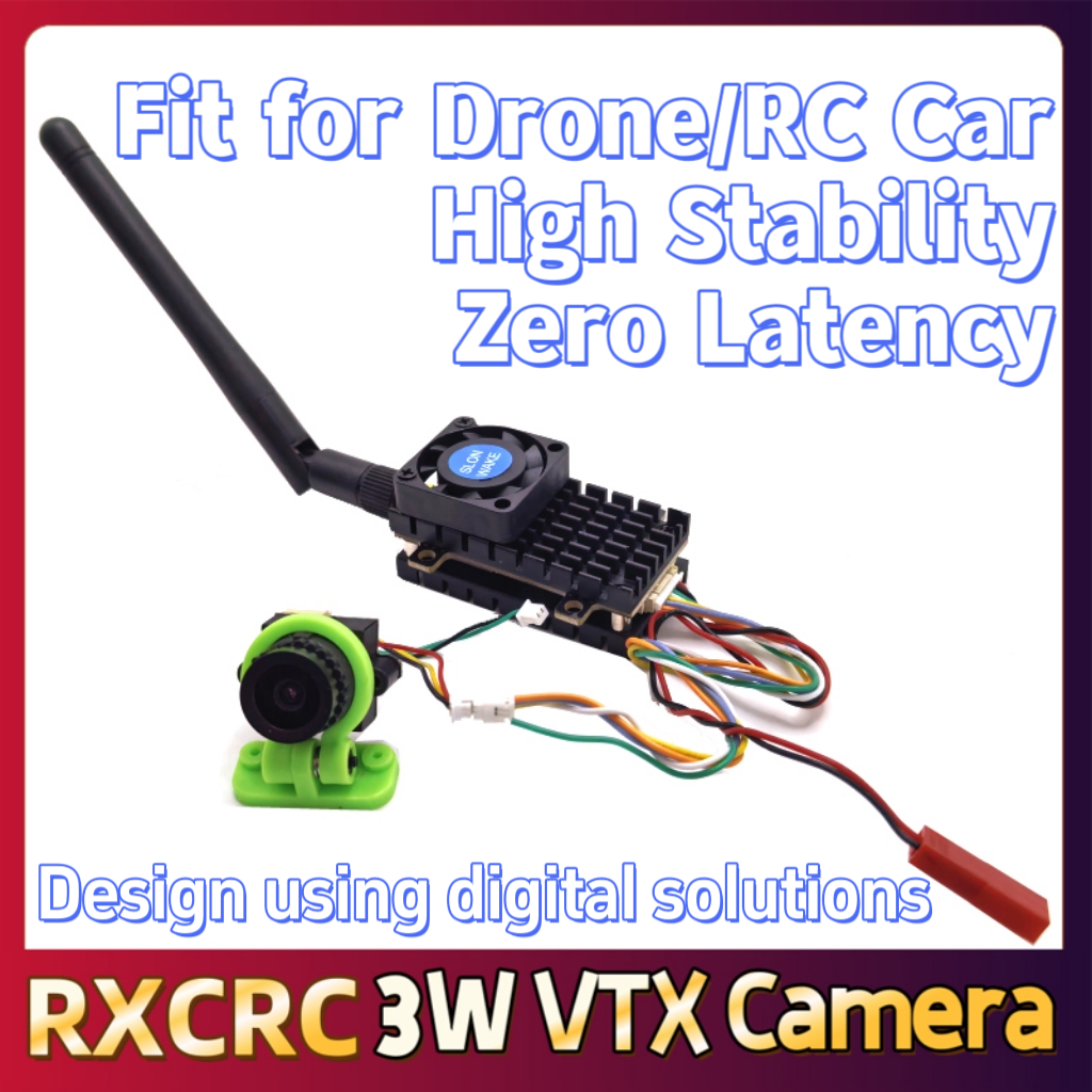 RXCRC 5.8G 3W Video VTX transm - Drone Rc With Camera recensie en prijs