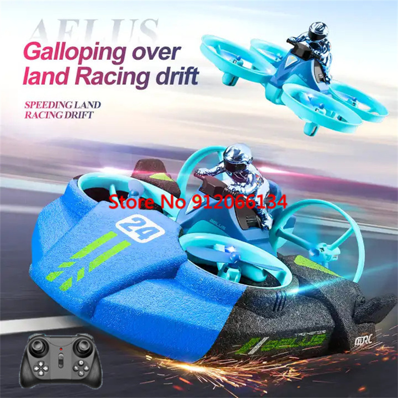 2.4G RC Plane Car Boat 3 In 1  - Drone Rc Game recensie en prijs