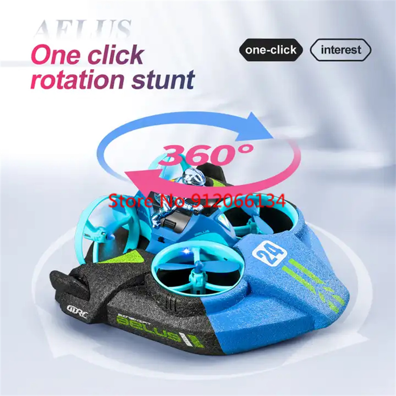 2.4G RC Plane Car Boat 3 In 1  - Drone Rc Game recensie en prijs