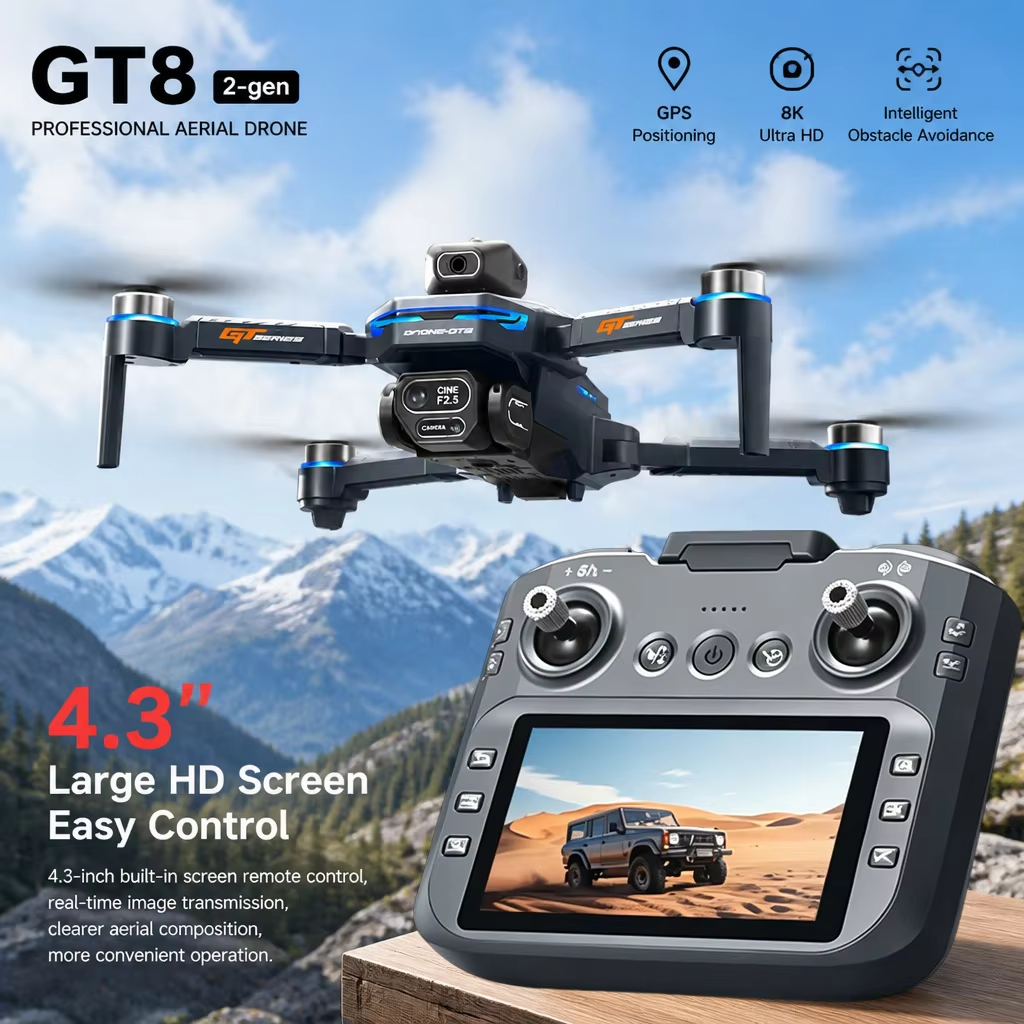 New GT8 RC Drone With 1080P Wi - Drone Rc Price recensie en prijs