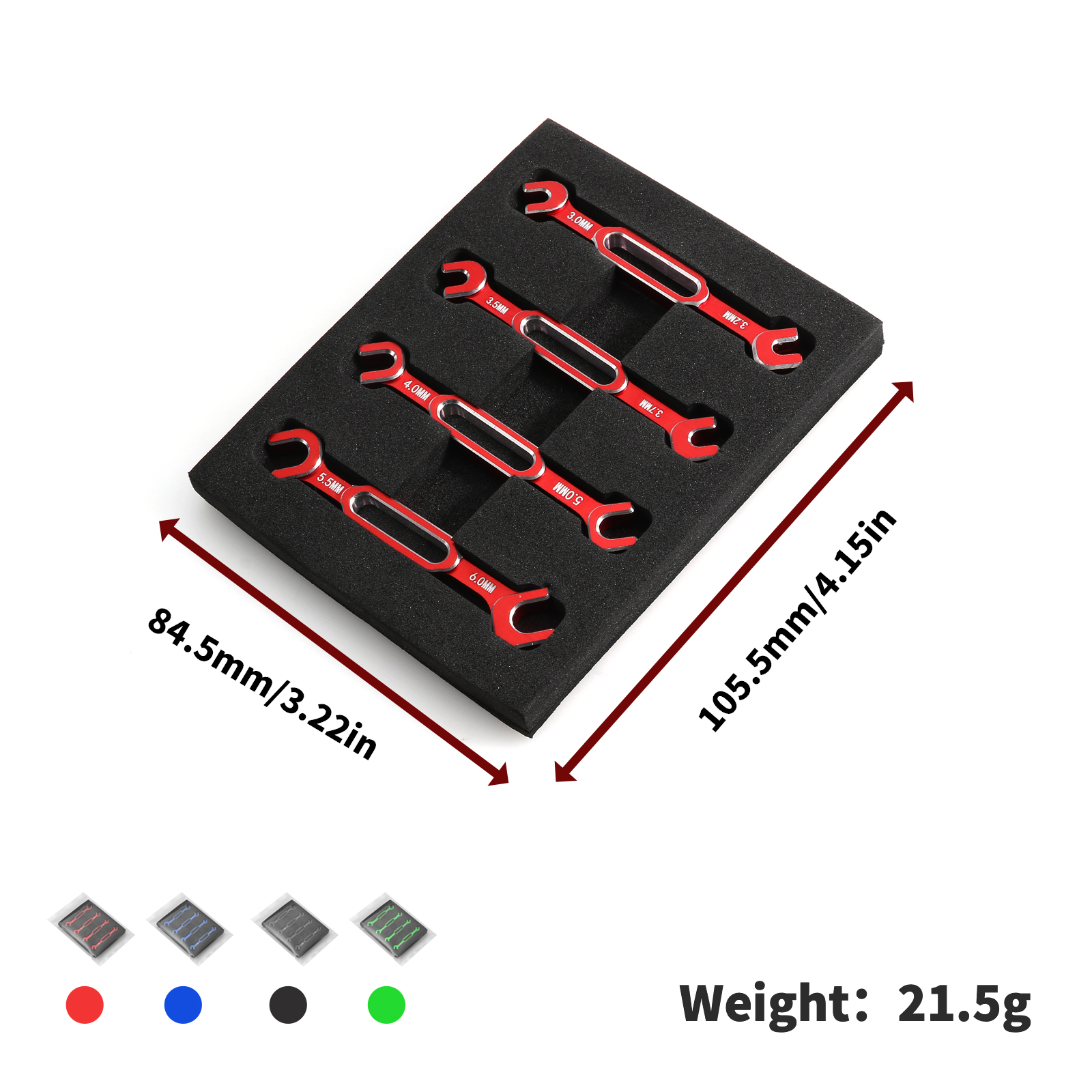 4Pcs Wrench 3/3.2/3.5/3.7/4/5/ - Drone Ball Rc recensie en prijs