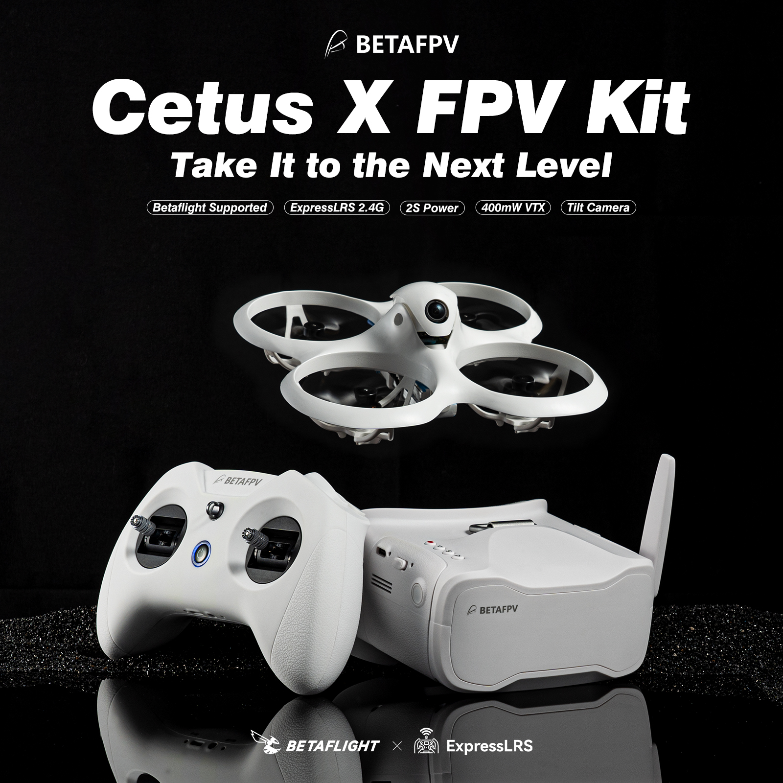 BETAFPV Cetus X FPV Kit Racing - Drone Rc Team City recensie en prijs