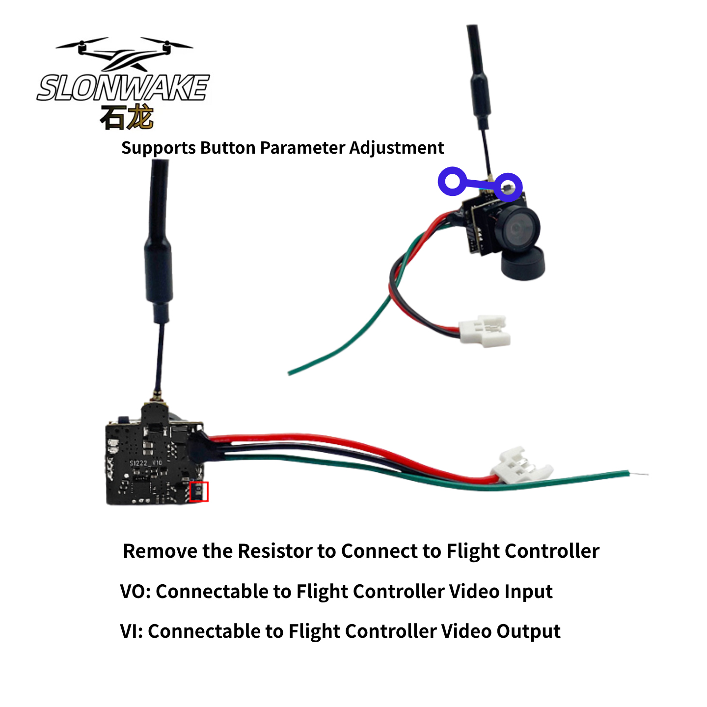 SLONWAKE 5.8G Analog Video Tra - Drone Rc With Camera recensie en prijs