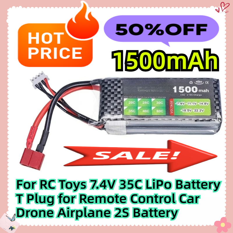 For RC Toys 7.4V 1500mAh 35C L - Drone Zll Rc recensie en prijs