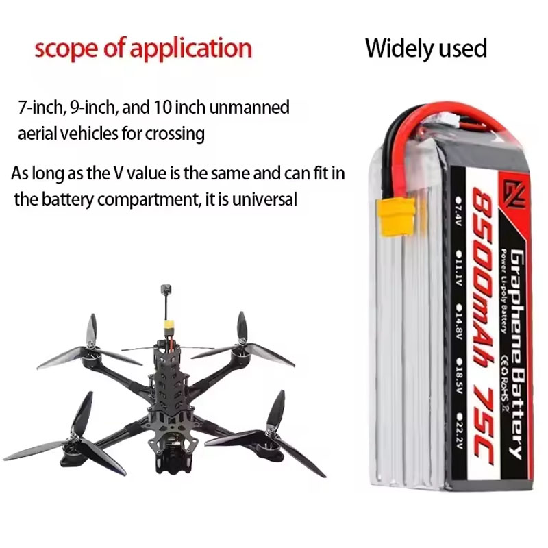 22.2V 6S 8500mAh 75C 10-inch C - Drone Rc Game recensie en prijs