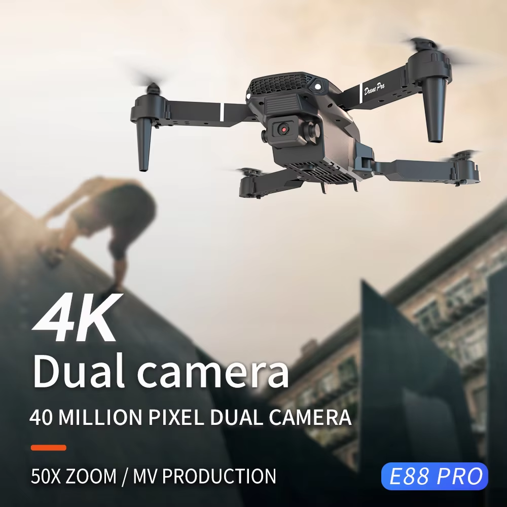 Professional Drone E88 4k wide - Drone Rc Team City recensie en prijs