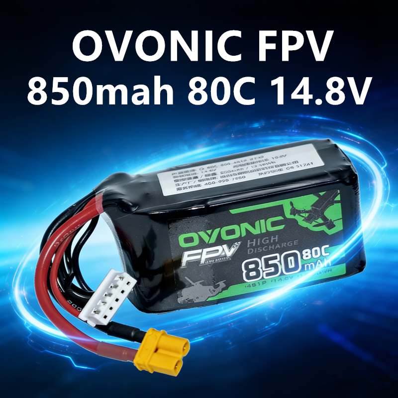 OVONIC 4S 14.8V 850mAh 80C LiP - Drone Zll Rc recensie en prijs