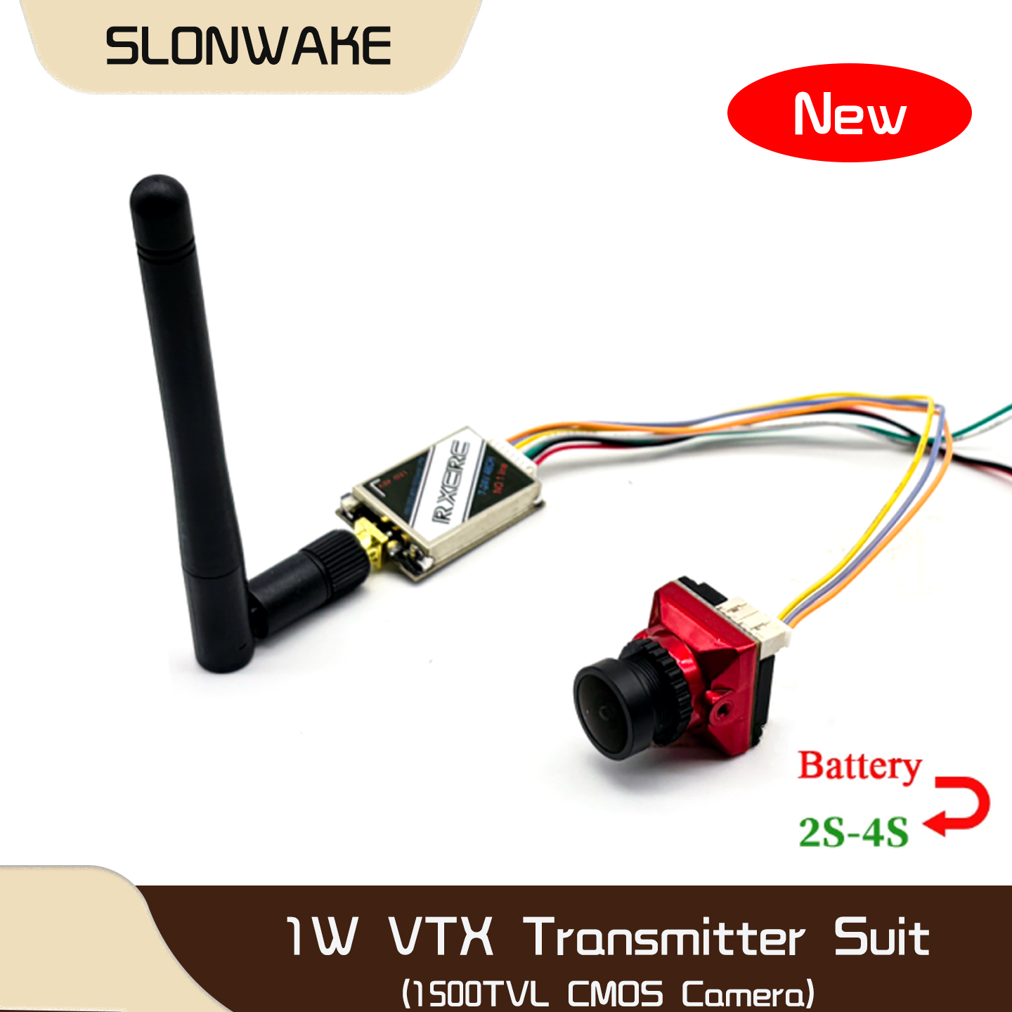 SLONWAKE  5.8G 48CH 1W VTX 100 - Drone Rc With Camera recensie en prijs