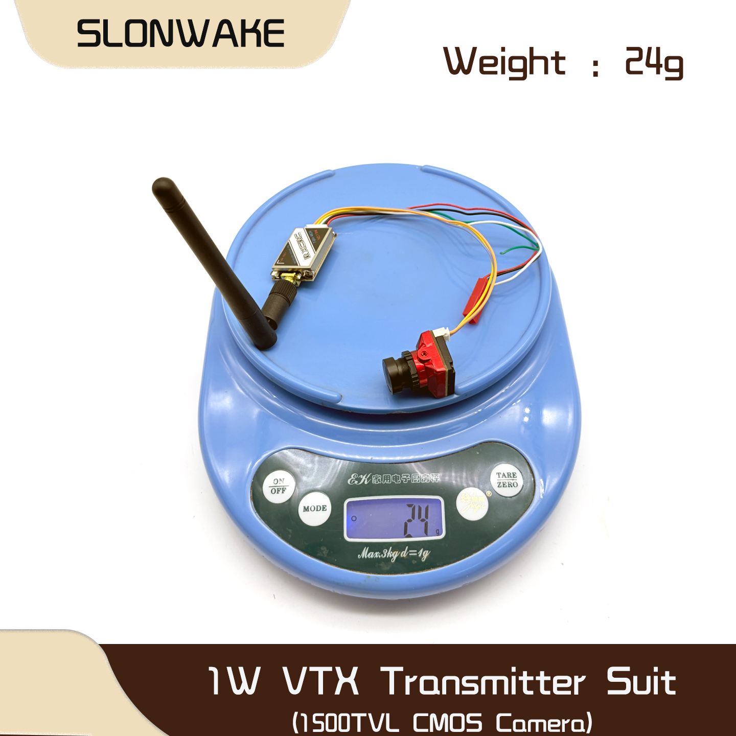 SLONWAKE  5.8G 48CH 1W VTX 100 - Drone Rc With Camera recensie en prijs