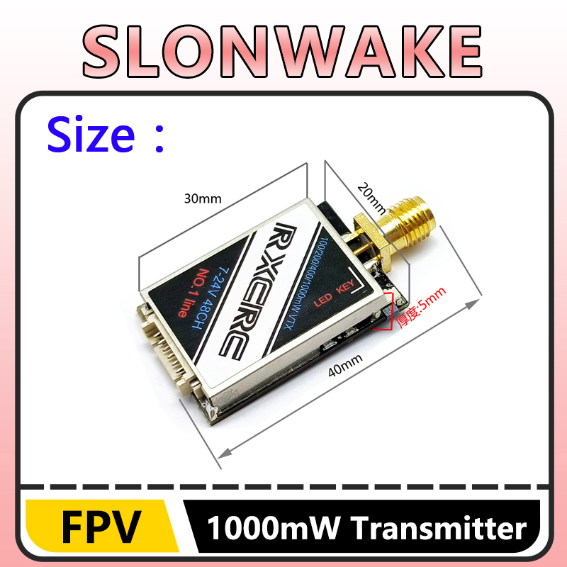 SLONWAKE  5.8G 48CH 1W VTX 100 - Drone Rc With Camera recensie en prijs