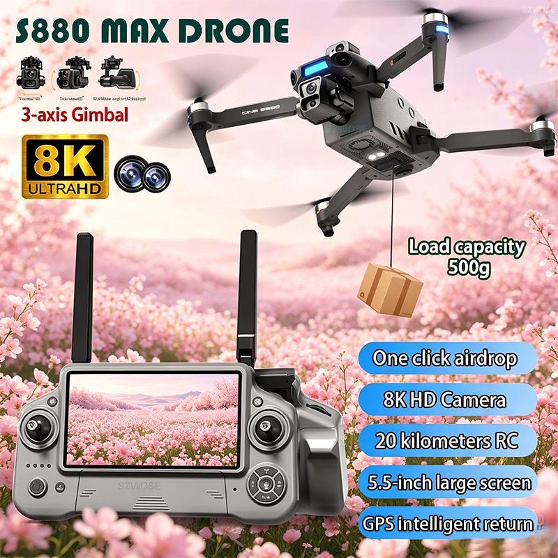 2026 New 8K Dual Camera Drone  - Drone Rc Team City recensie en prijs