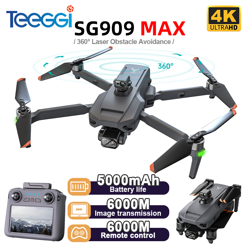 Teeggi SG909 MAX GPS Drone Wit - Drone Rc Team City recensie en prijs