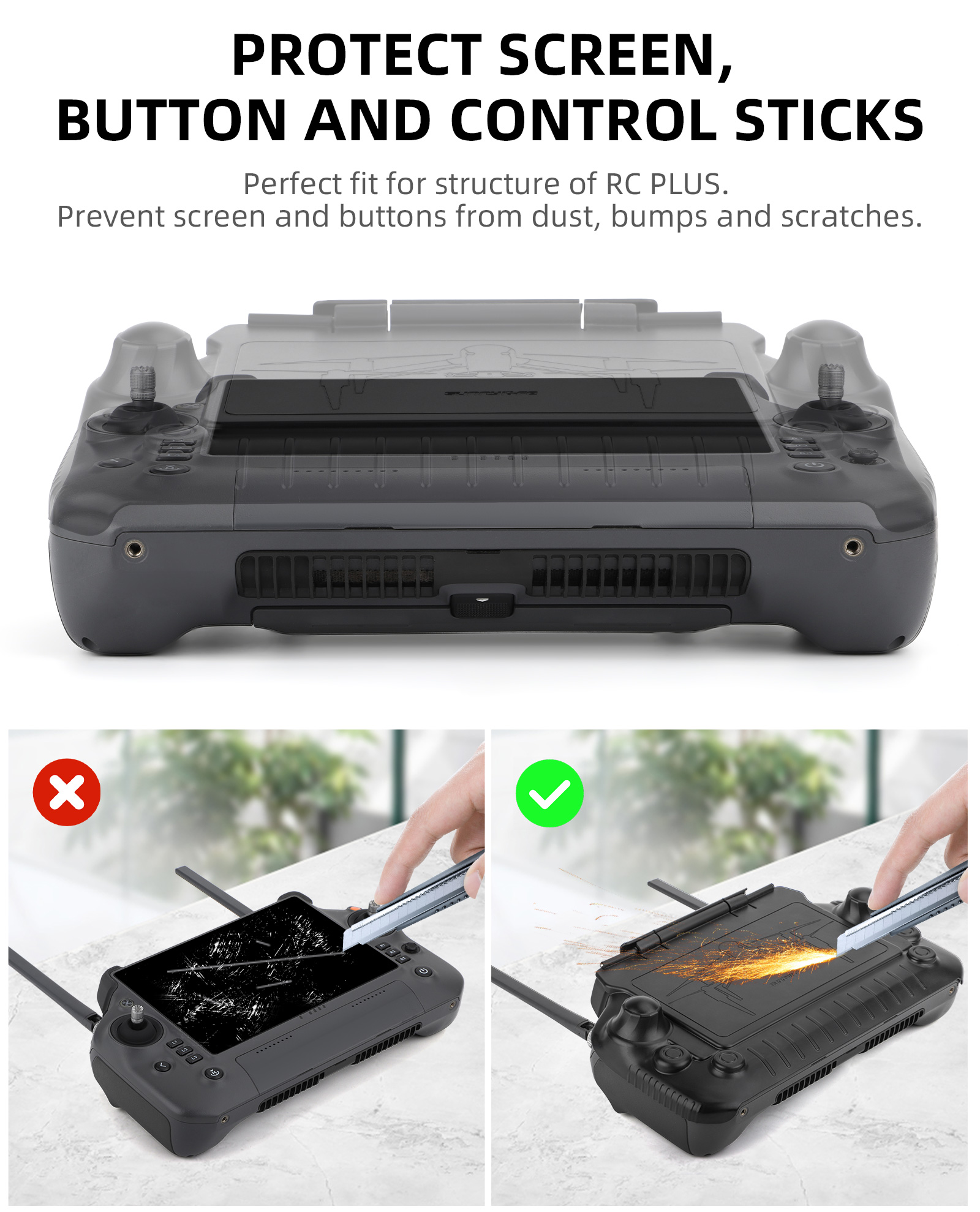 RC Plus Sun Hood Joystick Prot - Joystick Rc Drone recensie en prijs