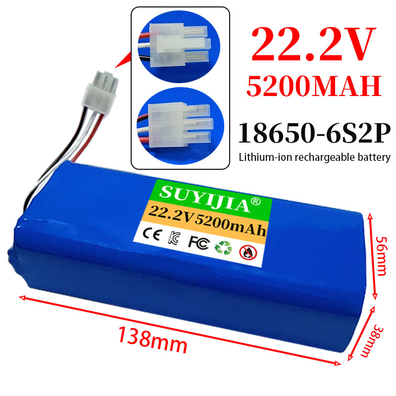 22.2V 18650 battery 5200mAh 6S - Drone Rc Game recensie en prijs