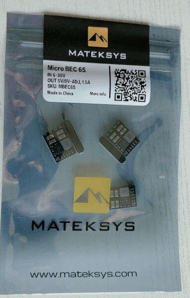 (3pcs) Matek Micro BEC 6S 6-30 - Micro Fpv Quad recensie en prijs