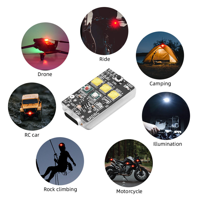Mini Drone Strobe Light for DJ - Drone Rcfpvpro recensie en prijs