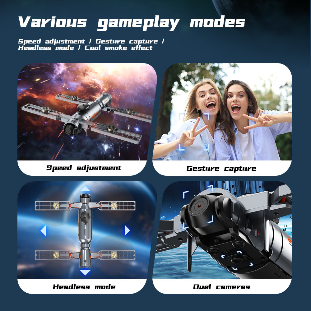 Tail Flame Effect Drone 8K Cam - Drone Rc Price recensie en prijs
