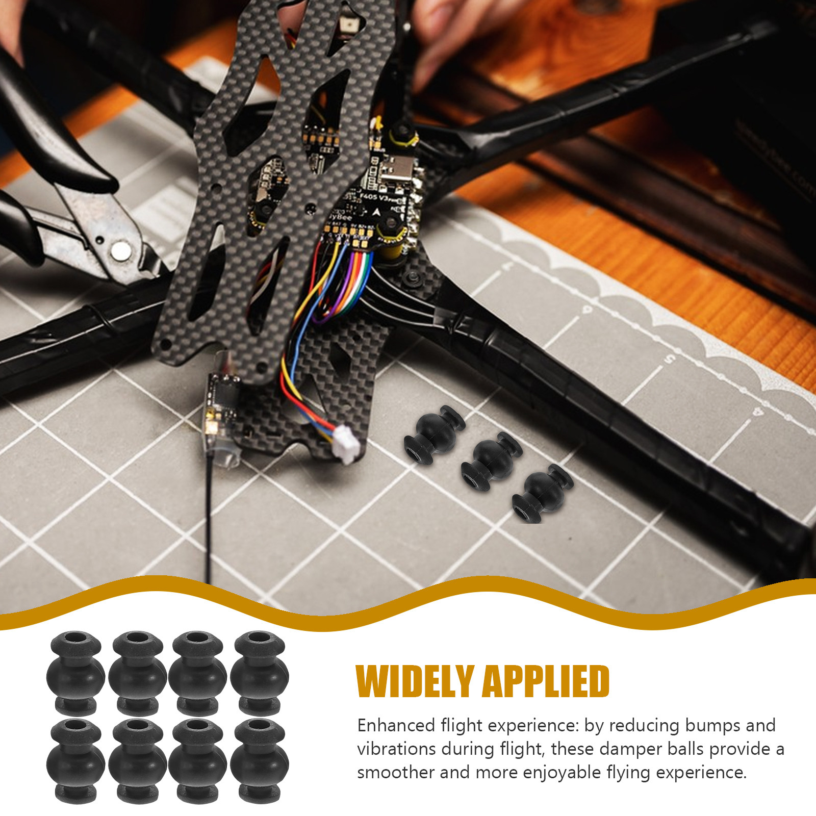 10Pcs Drone Silicone Damper Ba - Drone Ball Rc recensie en prijs