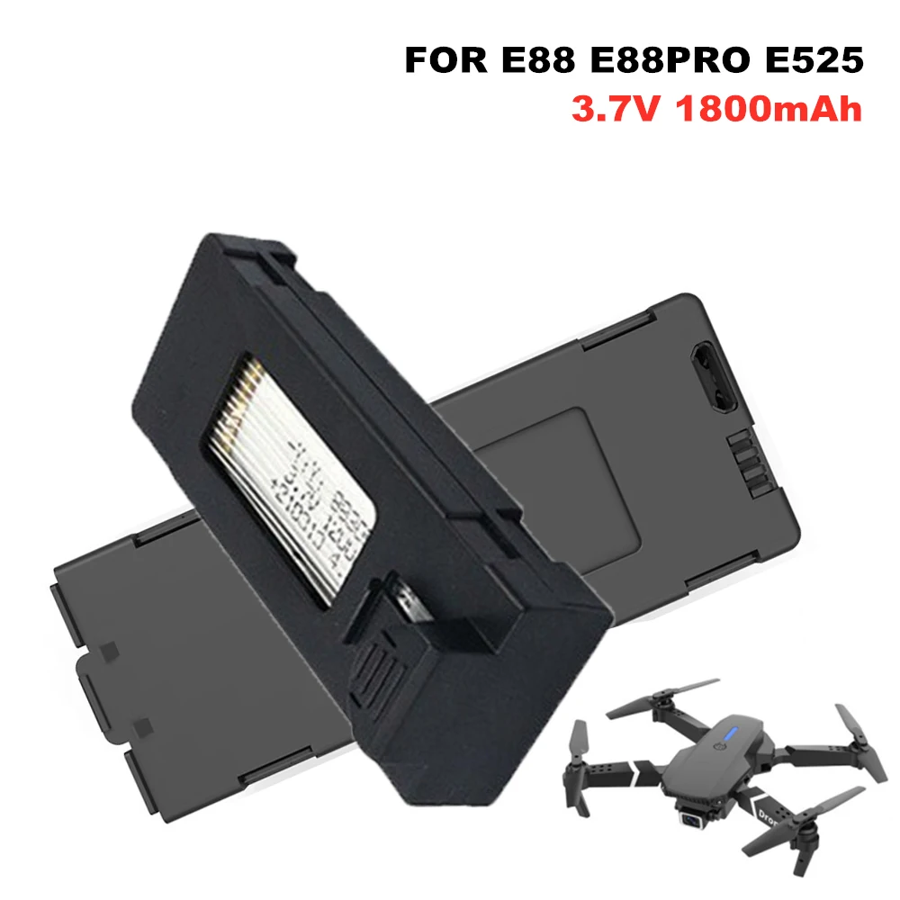 E88 Drone Battery 3.7V 1800mAh - Drone Rc Game recensie en prijs