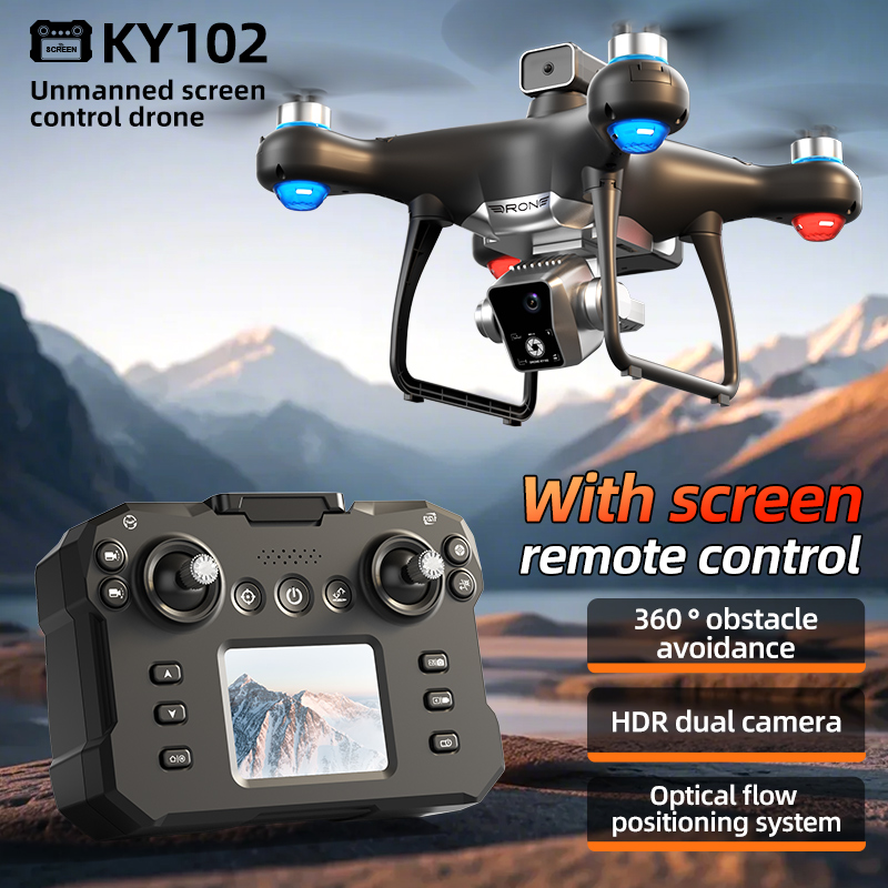 New KY102 With Screen Rc Drone - Drone Ky102 Rc recensie en prijs
