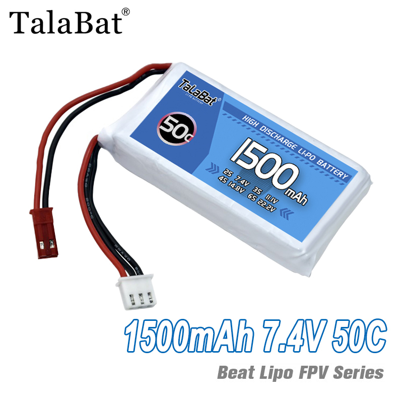 3Pcs TalaBat 50C 1500mAh 7.4V  - Drone Zll Rc recensie en prijs