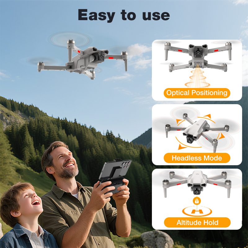 NEW Hot L017 Pro Drone Brushle - Drone Rc Team City recensie en prijs