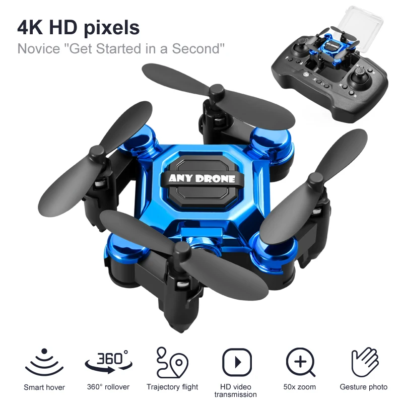 4K Camera HD RC Drone Fold Rem - Drone Rc Team City recensie en prijs