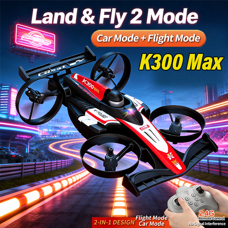 Mini RC Flying Car Transformab - Joystick Rc Drone recensie en prijs