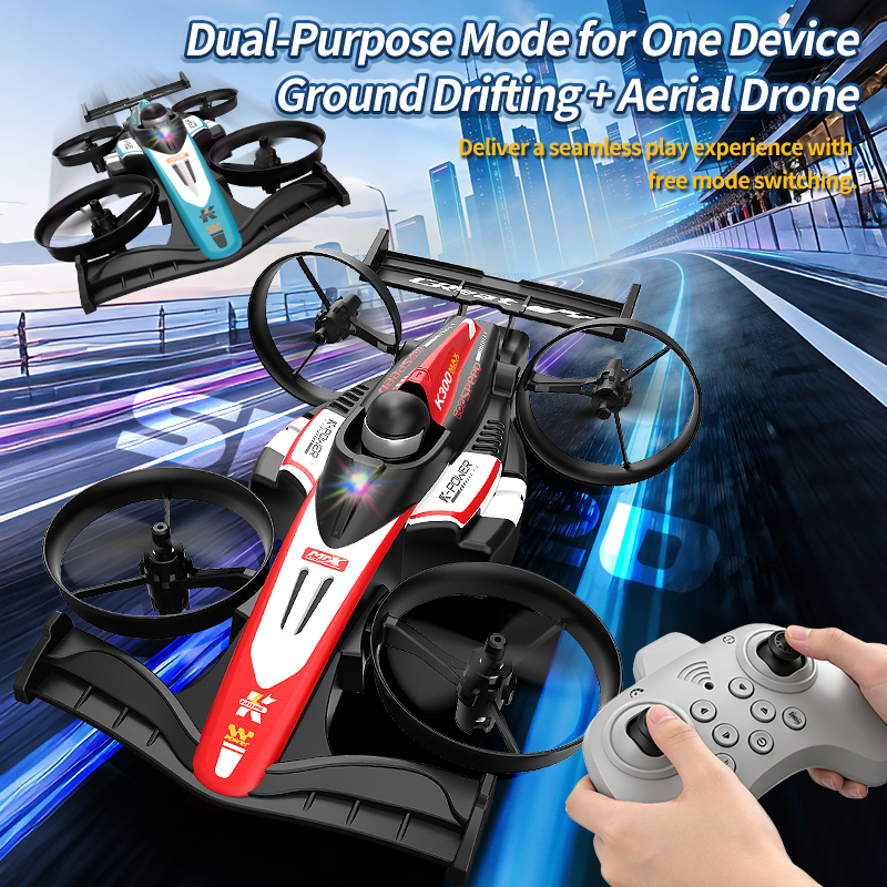Mini RC Flying Car Transformab - Joystick Rc Drone recensie en prijs