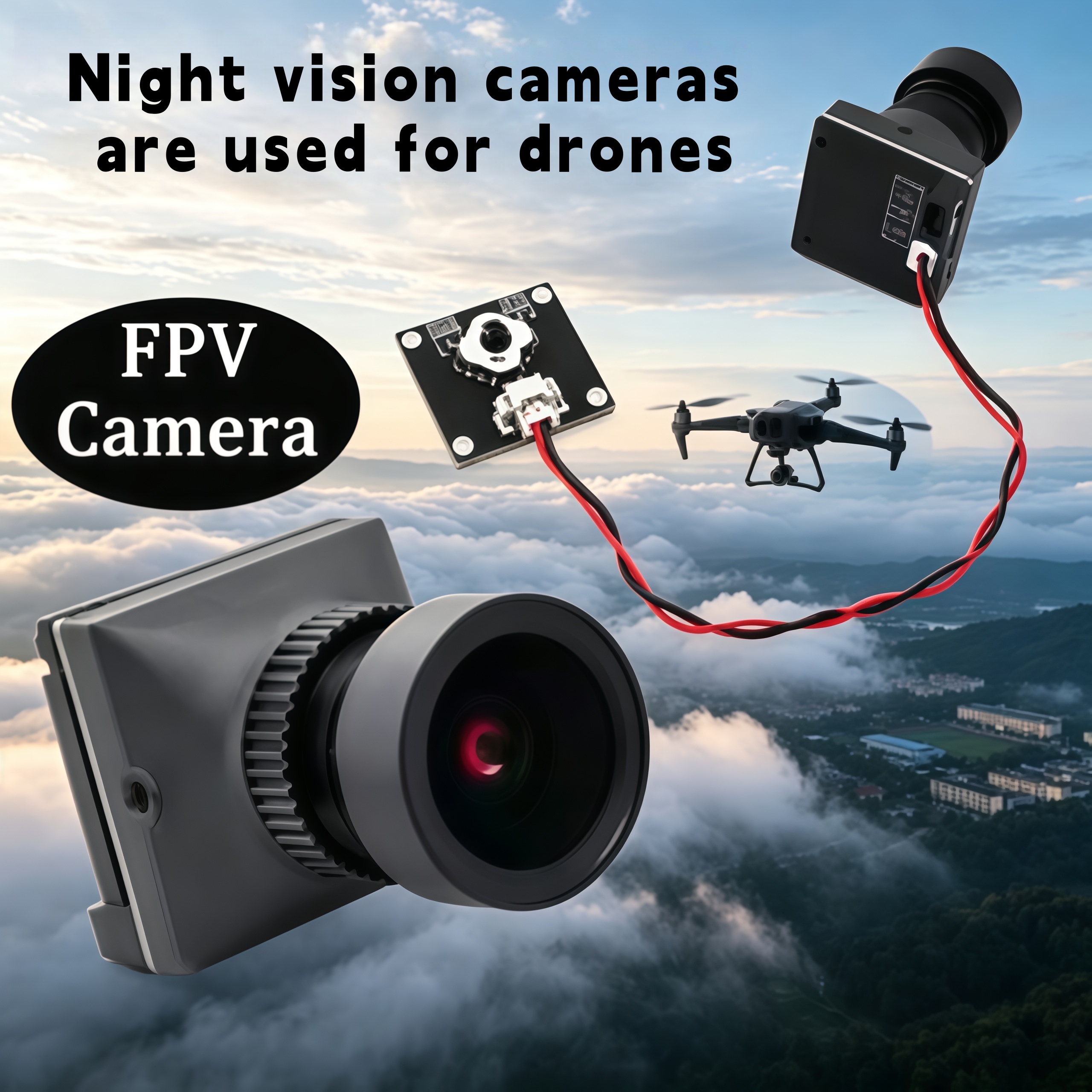 1500TVL HD CADDX Snail FPV Cam - Drone Rc With Camera recensie en prijs