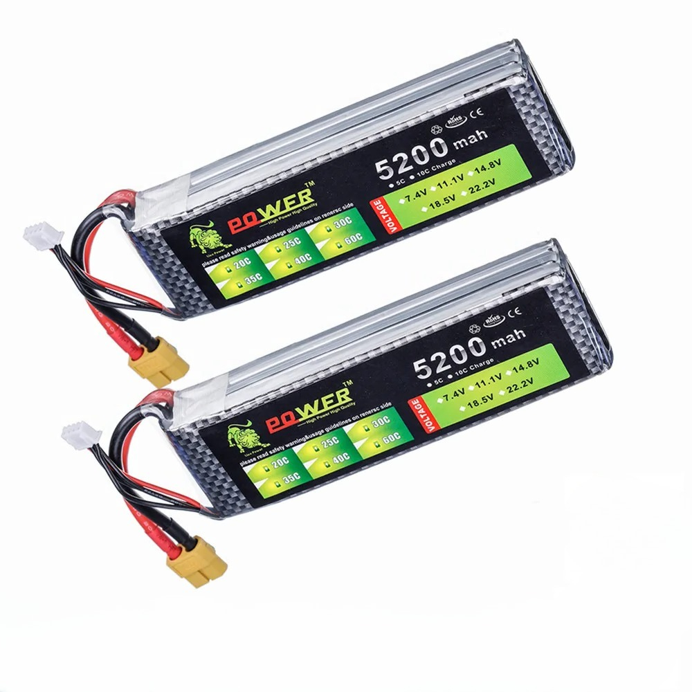 3S 5200mah 11.1V  60C Lipo Bat - Drone Zll Rc recensie en prijs
